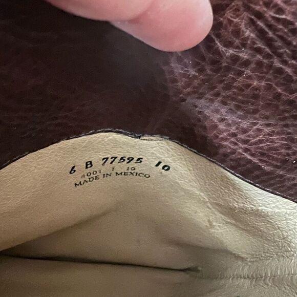 Frye Jane Tall Cuff Leather Boots Size 6 77595 - Picture 7 of 7